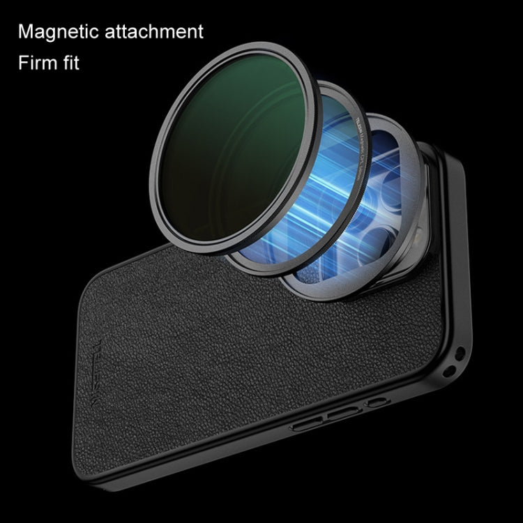 For iPhone 15 Pro / Pro Max TELESIN P10-FLT-01 Mobile Phone Photography Magnetic Filter, Style: VND Adjustable Scrims - Others Lens by TELESIN | Online Shopping UK | buy2fix