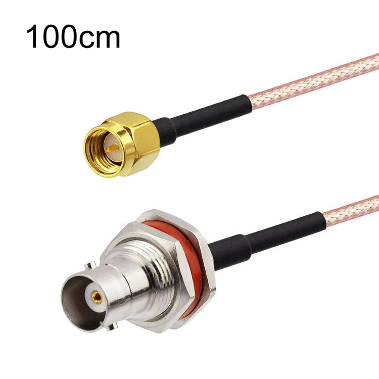 100cm SMA Male To BNC Waterproof Female RG316 Coaxial RF Adapter Cable - Connectors by buy2fix | Online Shopping UK | buy2fix