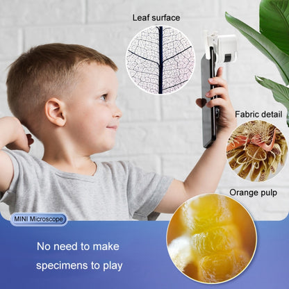 80X Children Mini Portable Microscope Student Antique Jewelry Identification Science Experiment Teaching Toy, Model: No Phone Clip - Digital Microscope by buy2fix | Online Shopping UK | buy2fix