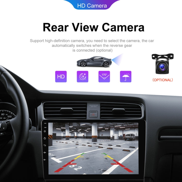 Universal 9 Inch 8 Core CarPlay Android Navigation Car Center Control All-In-One Monitor, Memory: 2+32G(Standard+AHD Camera) - Car MP3 & MP4 & MP5 by buy2fix | Online Shopping UK | buy2fix