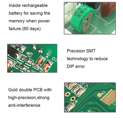 SINOTIMER CN101S-4 12V 1 Second Interval Digital LCD Timer Switch 7 Days Weekly Programmable Time Relay - Switch by SINOTIMER | Online Shopping UK | buy2fix