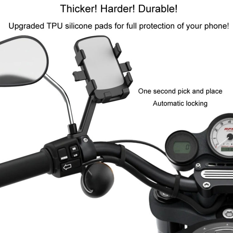 Mountain Road Bike Phone Holder Motorcycle Aluminum Alloy Riding Navigation Bracket, Model: Handlebar Model - Holder by buy2fix | Online Shopping UK | buy2fix