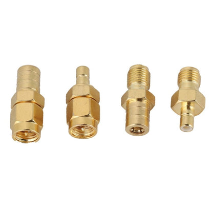 4 In 1 SMA-SMB RF Adaptor All Copper Gold Plated High Frequency Adaptor - Connectors by buy2fix | Online Shopping UK | buy2fix