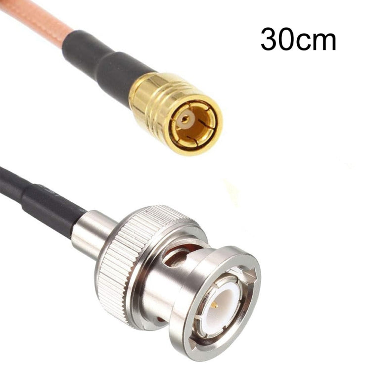 30cm RF Coaxial Cable BNC Male To SMB Female RG316 Adapter Extension Cable - Connectors by buy2fix | Online Shopping UK | buy2fix