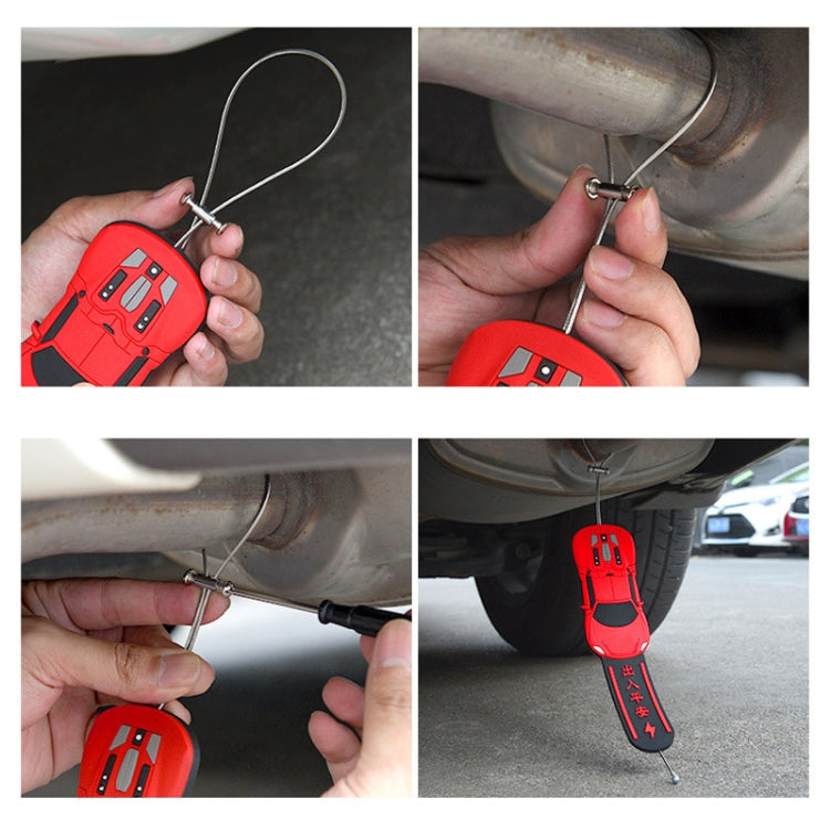 Car Static Removal Mop Strap Anti-static Exhaust Grounding Strip(Universal Small Car Shape) - Static Belt by buy2fix | Online Shopping UK | buy2fix