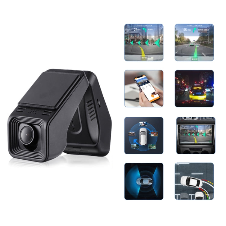 Android ADAS HD Night Vision 1080P USB Driving Recorder, Model: Single Lens(16G Memory Card) - Car DVRs by buy2fix | Online Shopping UK | buy2fix