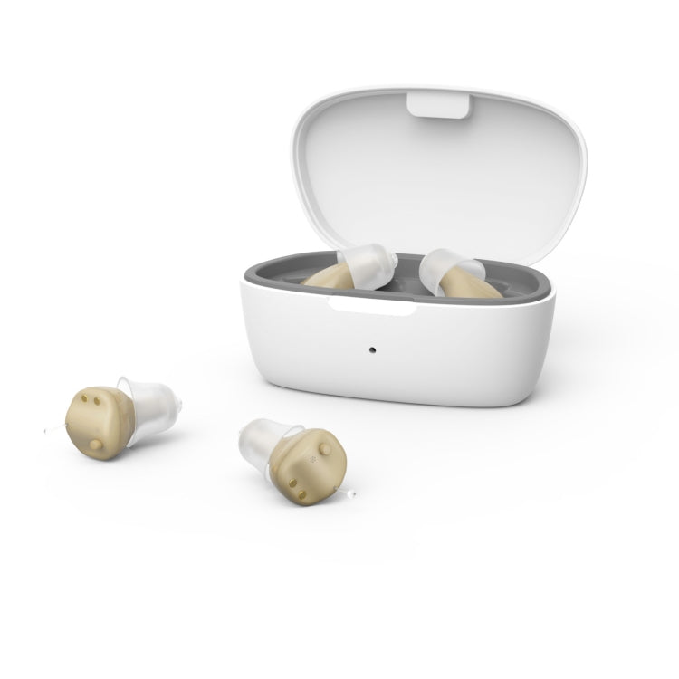 Z-68 In-ear TWS Invisible Hearing Aid Digital Sound Amplifier with Charging Box(Skin Color) - Hearing Aids by buy2fix | Online Shopping UK | buy2fix