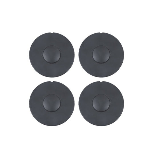 For 2024 Tesla Model 3 4pcs /Set Wheel Center Cover Modification Accessories(Matte Black) - Wheels Tires & Parts by buy2fix | Online Shopping UK | buy2fix