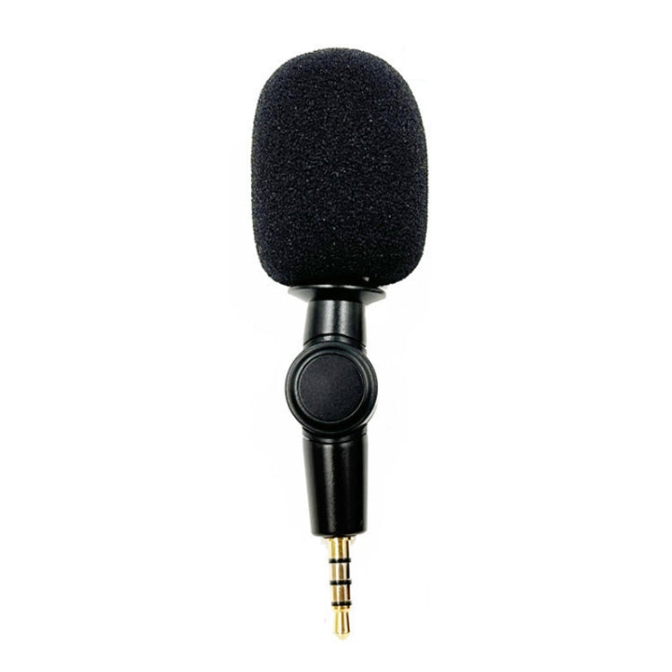 Mobile Phone Live Broadcast Microphone, Style: Pro 3.5 Straight Head 4-section Plug (Sponge Cover) - Microphone by buy2fix | Online Shopping UK | buy2fix