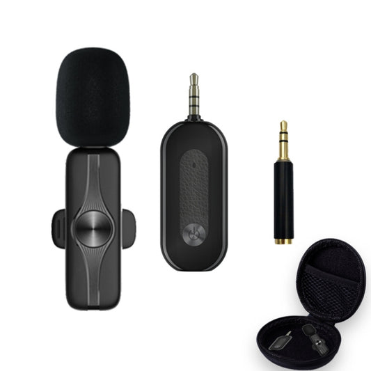 Elebest 3.5mm Wireless Lavalier Microphone Mini Clip-On Mic, Spec: One Drag One Set 1 - Microphone by Elebest | Online Shopping UK | buy2fix