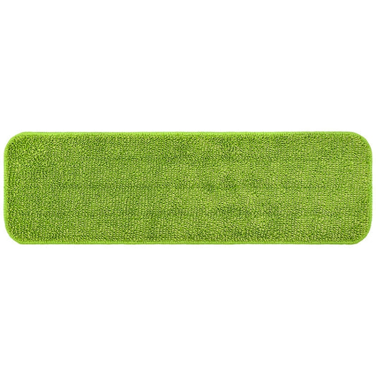 Spray Mop Replacement Pads Reusable Microfiber Floor Mops Refills 14x46cm Green - Handheld Cleaner & Mops by buy2fix | Online Shopping UK | buy2fix