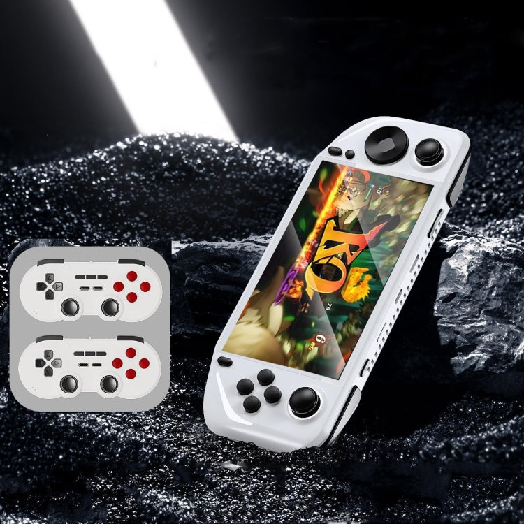 E6 Handheld Game Console 5 Inch IPS Screen Retro Gamebox  With 2 Handles 32GB(White) - Pocket Console by buy2fix | Online Shopping UK | buy2fix