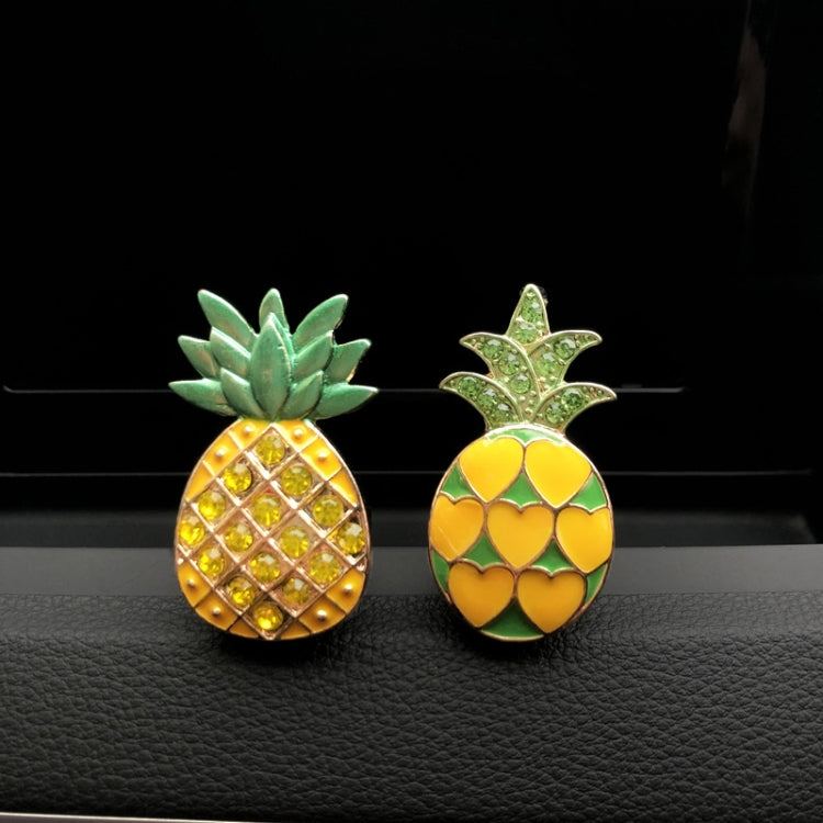 Car Air Conditioning Vent Pineapple Decorative Aromatherapy Clip(Heart) - Air Freshener by buy2fix | Online Shopping UK | buy2fix