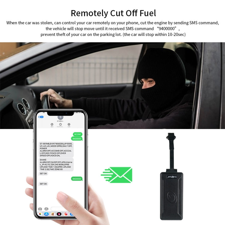 SinoTrack 4G+2G GPS Car Motorcycle Tracking Anti-theft Locator, Specifications: Standard+Relay - Car Tracker by SinoTrack | Online Shopping UK | buy2fix