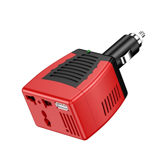 75W Car Inverter Voltage Conversion USB Port Charger, Color: 12V To 220V 0.5A Red - Modified Square Wave by buy2fix | Online Shopping UK | buy2fix