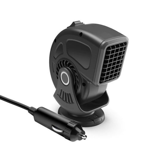 Portable Car Heater Small Fan Defogger, Color: 24V Black - Heating & Fans by buy2fix | Online Shopping UK | buy2fix