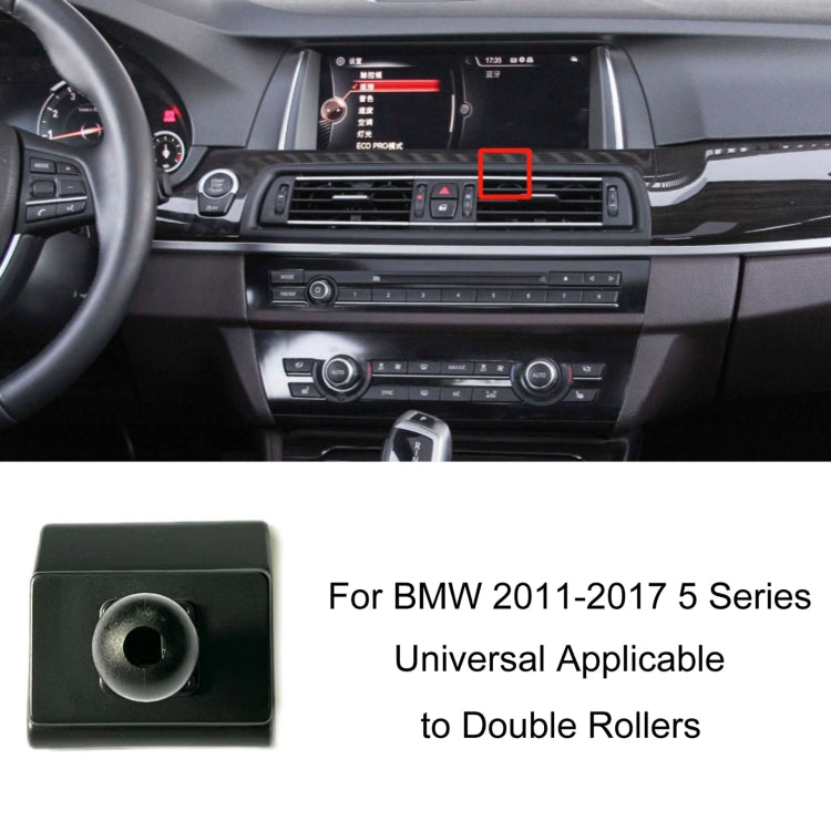 For BMW Car Air Outlet Modified Mobile Phone Holder Base, Model: 11-17 5 Series Universal Applicable to Double Rollers - Special Car Holders by buy2fix | Online Shopping UK | buy2fix