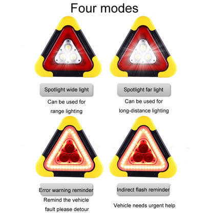 Small Car Traffic Warning Sign Vehicle Reflective Tripod Emergency Light - Reflective Material by buy2fix | Online Shopping UK | buy2fix