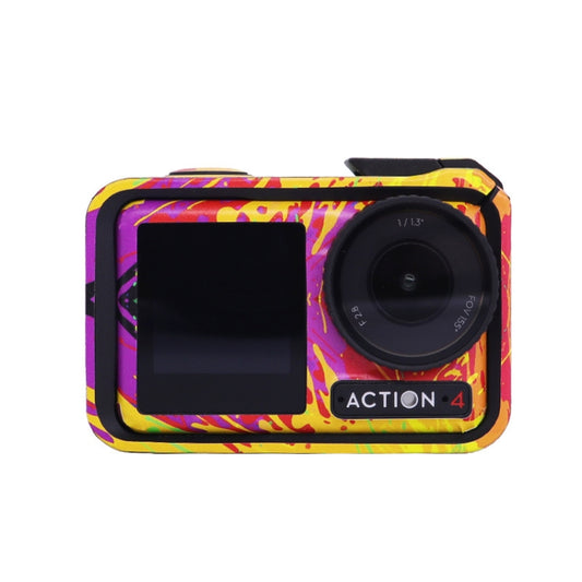 For DJI Action 4 Motion Camera Stickers All Inclusive Photo Frame Color Changing Stickers Accessories, Style: AC4-01 - Protective Film & Stickers by buy2fix | Online Shopping UK | buy2fix