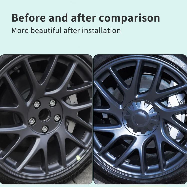 For Tesla 2024 Model 3 18-Inch Wheel Center Protection Cover(Spray Paint Without LOGO) - Wheels Tires & Parts by buy2fix | Online Shopping UK | buy2fix