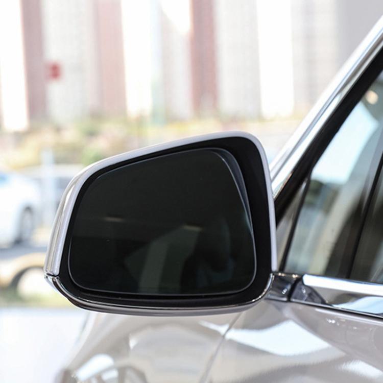 For Tesla Model S White Wide Field Of View Anti-glare Rearview Mirror Reversing Lens - Convex Mirror & Accessories by buy2fix | Online Shopping UK | buy2fix