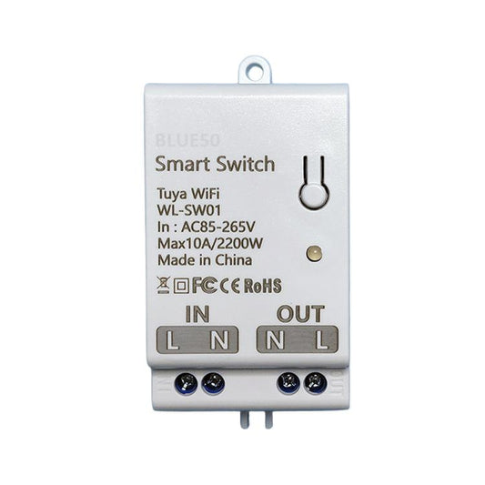 10A  Tuya WiFi Smart Switch Supports Amazon ALEXA/Google HOME Voice Control - Smart Switch by buy2fix | Online Shopping UK | buy2fix