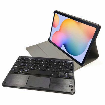 M10-C 2 in 1 Removable Bluetooth Keyboard + Leather Tablet Case with Touchpad & Holder for Lenovo Tab M10 TB-X505X (Black) - Lenovo Keyboard by buy2fix | Online Shopping UK | buy2fix