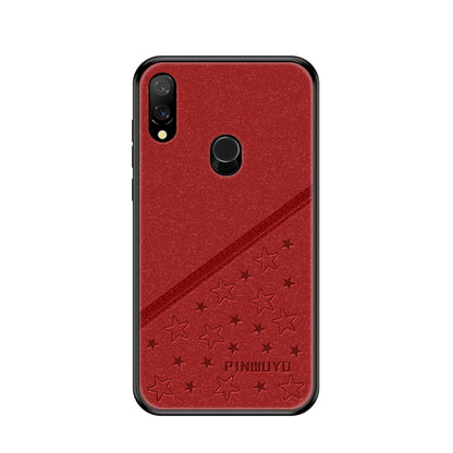 PINWUYO Full Coverage Waterproof Shockproof PC+TPU+PU Case for Xiaomi Redmi Note 7 (Red) - Xiaomi Cases by PINWUYO | Online Shopping UK | buy2fix