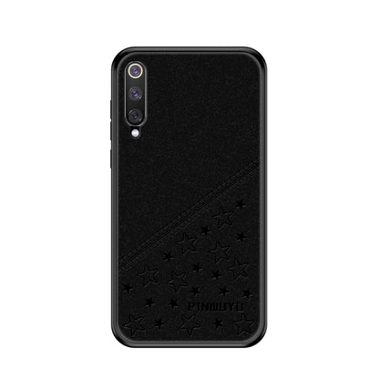 PINWUYO Full Coverage Waterproof Shockproof PC+TPU+PU Case for Xiaomi Mi 9 SE(Black) - Xiaomi Cases by dibase | Online Shopping UK | buy2fix