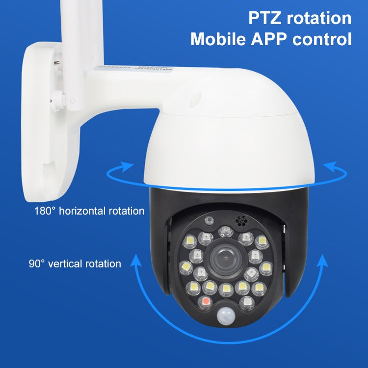 QX27 1080P WiFi High-definition Surveillance Camera Outdoor Dome Camera, Support Night Vision & Two-way Voice & Motion Detection(AU Plug) - Security by buy2fix | Online Shopping UK | buy2fix