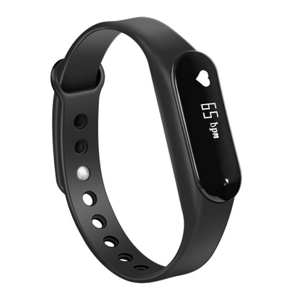 CHIGU C6 0.69 inch OLED Display Bluetooth Smart Bracelet, Support Heart Rate Monitor / Pedometer / Calls Remind / Sleep Monitor / Sedentary Reminder / Alarm / Anti-lost, Compatible with Android and iOS Phones (Black) - Smart Wear by buy2fix | Online Shopping UK | buy2fix