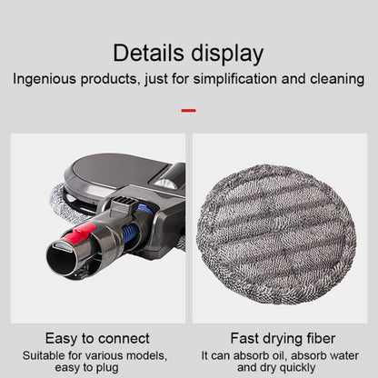 2 PCS Mopping Cloth Rag For Dyson X001 Mop Cleaning Head - Consumer Electronics by buy2fix | Online Shopping UK | buy2fix