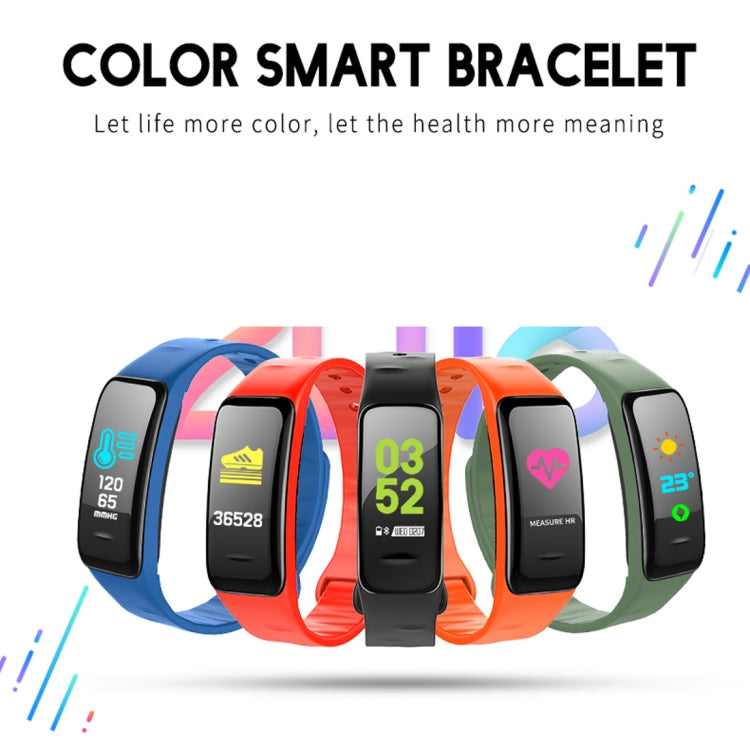 CHIGU C1Plus Fitness Tracker 0.96 inch IPS Screen Smartband Bracelet, IP67 Waterproof, Support Sports Mode / Blood Pressure / Sleep Monitor / Heart Rate Monitor / Fatigue Monitor / Sedentary Reminder (Green) - Smart Wear by buy2fix | Online Shopping UK | buy2fix