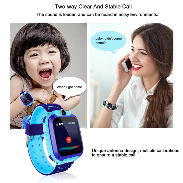 Q12 1.44 inch Color Screen Smartwatch for Children, Not Waterproof, Support LBS Positioning / Two-way Dialing / SOS / Voice Monitoring / Setracker APP (Pink) - Smart Wear by buy2fix | Online Shopping UK | buy2fix