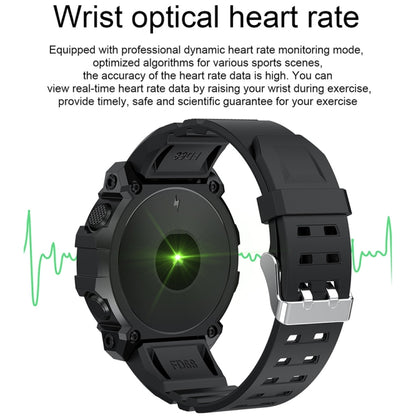 FD68 1.3 inch Color Round Screen Sport Smart Watch, Support Heart Rate / Multi-Sports Mode(Green) - Smart Wear by buy2fix | Online Shopping UK | buy2fix