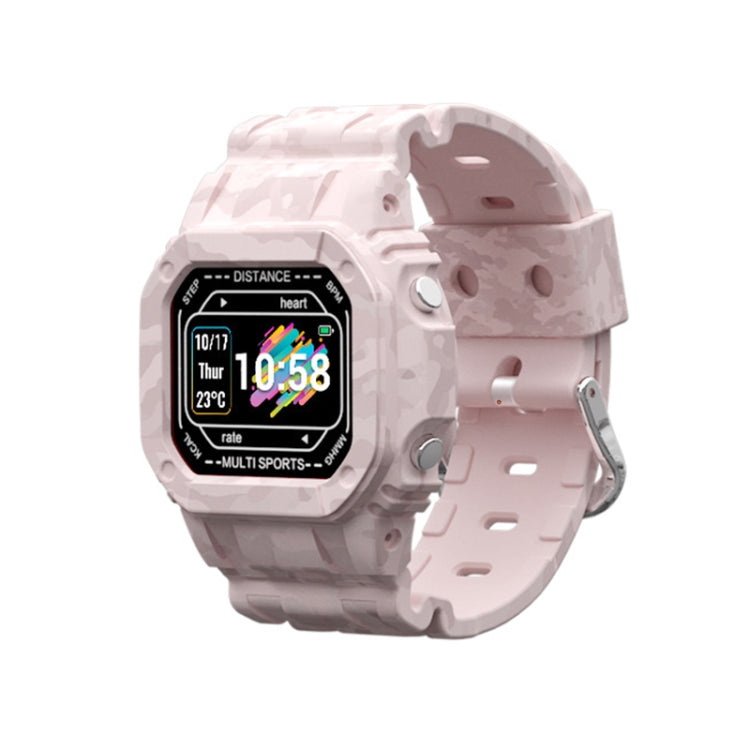 i2 Sports Smart Watch, Support Heart Rate / Blood Pressure / Oximeter Monitor (Pink) - Smart Wear by buy2fix | Online Shopping UK | buy2fix