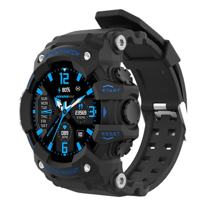 LC11 1.28 inch TFT Screen Outdoor Sports Smart Watch, IP68 Waterproof Support Heart Rate & Blood Pressure Monitoring (Blue) - Smart Wear by buy2fix | Online Shopping UK | buy2fix