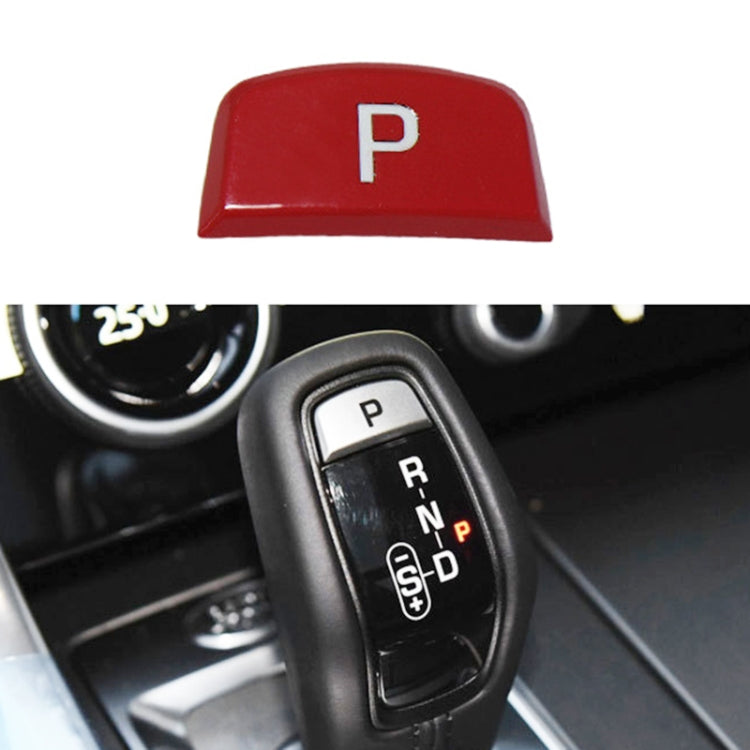 P Key Gear Lever Handball Switch Shift Button for Land Rover Range Rover Jaguar F-TYPE, Left Driving (Red) - Car Switches by buy2fix | Online Shopping UK | buy2fix