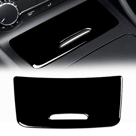 Car Central Storage Box Cover Decorative Sticker For Mercedes-Benz A-class 2013-2018 / CLA 2013-2017 / GLA 2015-2018, Left and Right Drive Universal(Black) - In Car by buy2fix | Online Shopping UK | buy2fix