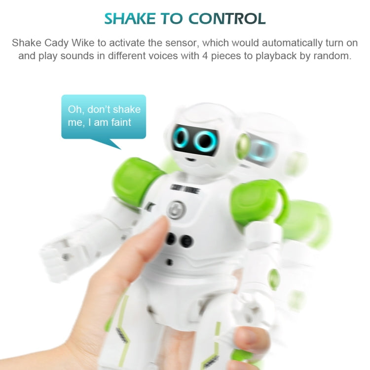 JJR/C R11 CADY WIKE Smart Touch Control Robot with LED Light, Support Waling / Sliding Mode (Green) - RC Robots by JJR/C | Online Shopping UK | buy2fix