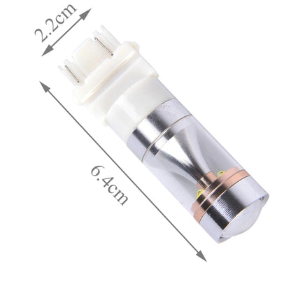 2 PCS T25/3157 Dual Wires 2300 LM 6000K 30W White Light 6 LED CREE Canbus Car Brake Light Bulb, DC 12V - Brake Lights by buy2fix | Online Shopping UK | buy2fix