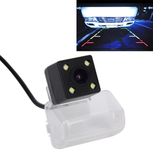 656×492 Effective Pixel  NTSC 60HZ CMOS II Waterproof Car Rear View Backup Camera With 4 LED Lamps for 2005-2013 Version Mazda 6 - In Car by buy2fix | Online Shopping UK | buy2fix