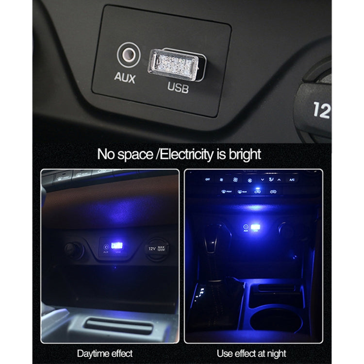 Universal PC Car USB LED Atmosphere Lights Emergency Lighting Decorative Lamp (Yellow Light) - Atmosphere lights by buy2fix | Online Shopping UK | buy2fix