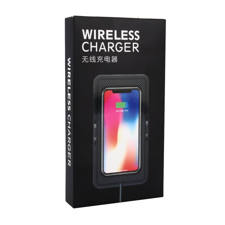 Home Car DC 5V/2A 5W Fast Charging Qi Standard Wireless Charger Pad, For iPhone, Galaxy, Huawei, Xiaomi, LG, HTC and Other QI Standard Smart Phones - In Car by buy2fix | Online Shopping UK | buy2fix