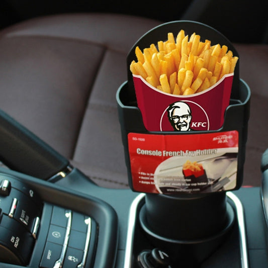 SHUNWEI SD-1020 Universal Console Car French Fry Drink Can Plastic Stand Holder(Black) - Stowing Tidying by SHUNWEI | Online Shopping UK | buy2fix