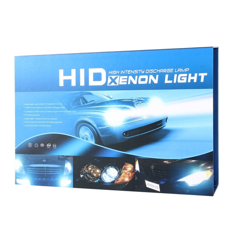 2PCS 35W HB3/9005 2800 LM Slim HID Xenon Light with 2 Alloy HID Ballast, High Intensity Discharge Lamp with 2 Alloy HID Ballast, Color Temperature: 4300K - Xenon Lights by buy2fix | Online Shopping UK | buy2fix