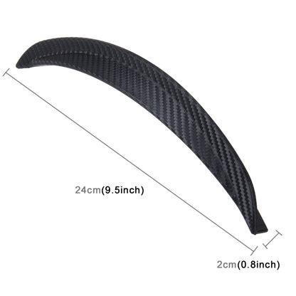 2 PCS Car Auto Rubber Fender Guard Protection Strip Scratch Protector Sticker, Size: 24*2cm - Mudguards by buy2fix | Online Shopping UK | buy2fix