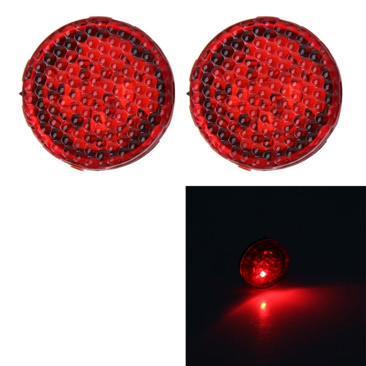 2 PCS Car Door Anti-collision Warning Strobe Light (Red Light) - Door Lights by buy2fix | Online Shopping UK | buy2fix