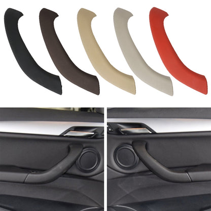 Car Right Side Inside Doors Handle Pull Trim Cover 51417417513 for BMW X1 2016-, Left Driving(Beige) - In Car by buy2fix | Online Shopping UK | buy2fix