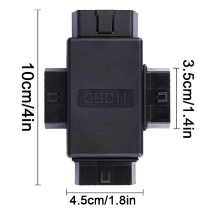 16PIN Car OBD Diagnostic Extended Plug OBD2 Splitter - In Car by buy2fix | Online Shopping UK | buy2fix